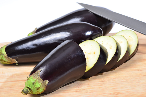 Tranches d'aubergine
 - Photo, image