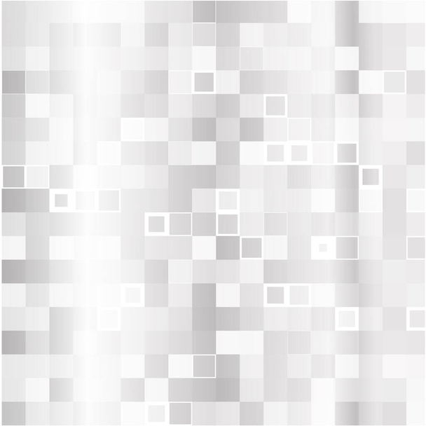 Moderne achtergrond met grijze vierkanten en een gloed  - Vector, afbeelding