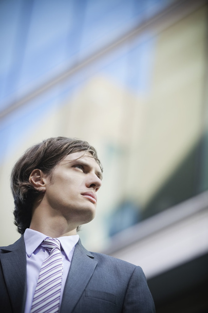 Young businessman looking away - Fotoğraf, Görsel
