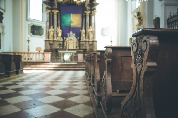 Interior of a baroque church in Austria - Fotografie, Obrázek
