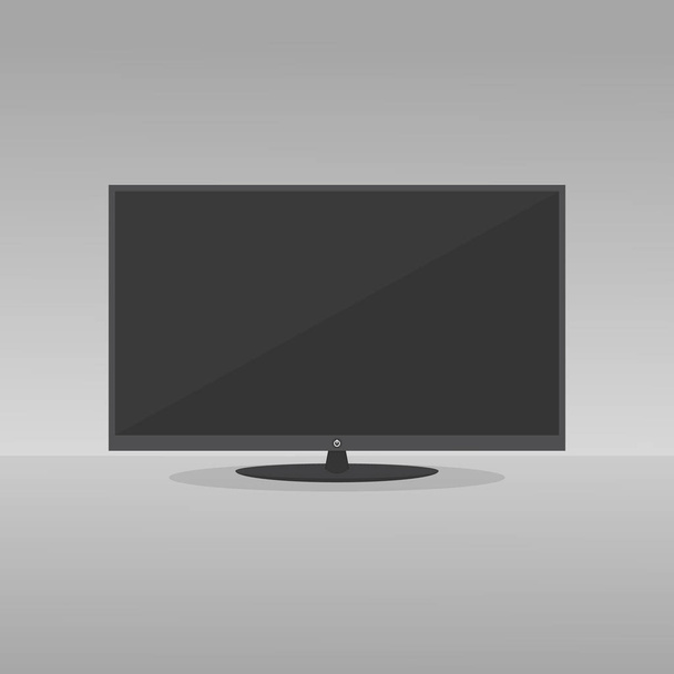 Vector realista moderno de la TV, ilustración simulada de la TV
 - Vector, imagen