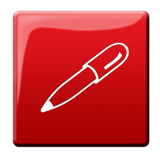 Botón Ballpoint Pen, escribir  - Foto, imagen