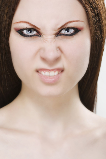 Angry woman portrait - Zdjęcie, obraz