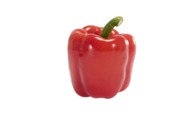 Ripe Red bell peppers on a white background - Foto, immagini
