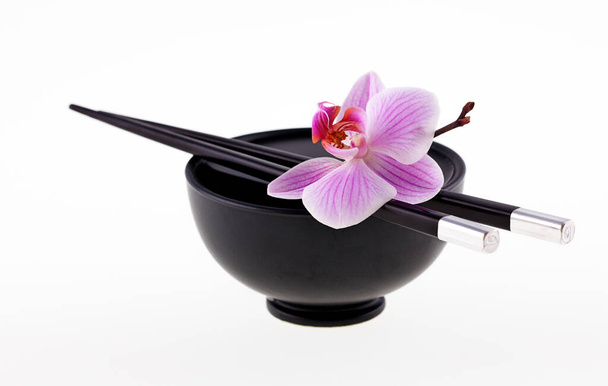 orchid flower plant, flora - Φωτογραφία, εικόνα