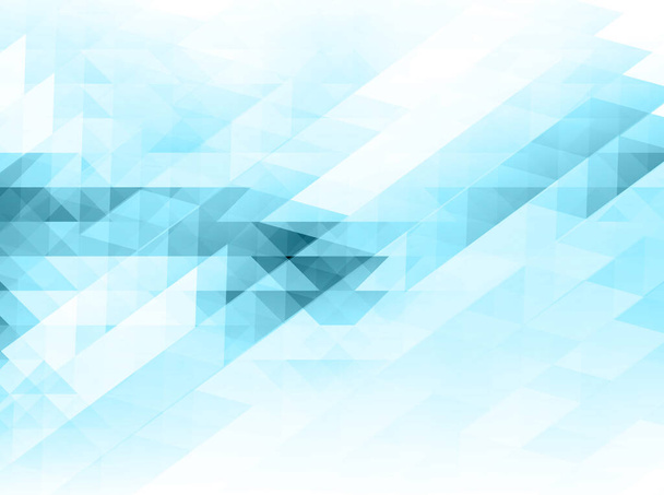 Lage poly Abstracte achtergrond in blauwe toon - Foto, afbeelding