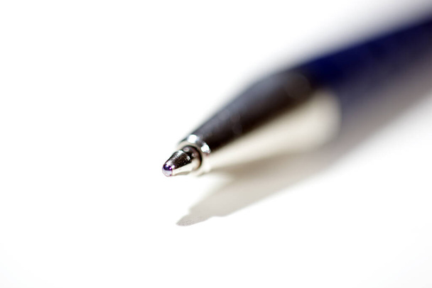 ballpoint in detail with focus on the pen - Zdjęcie, obraz