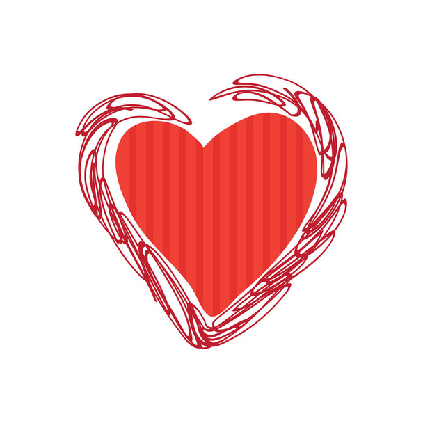 valentines hearts-11 - ベクター画像