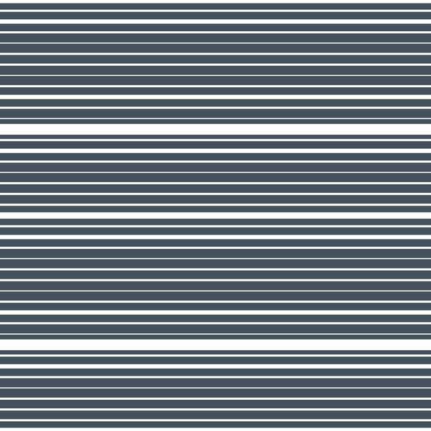 Striped Horizontal Seamless Pattern - ベクター画像