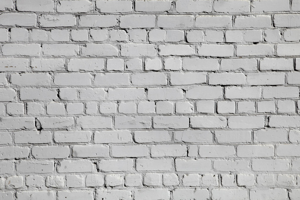 Oude witte bakstenen muur textuur - Foto, afbeelding