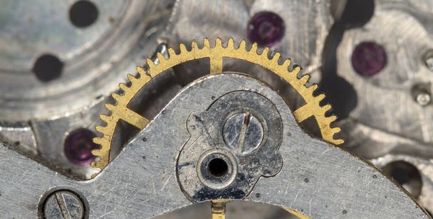 vieille montre mécanique horlogère, haute résolution et détail
 - Photo, image