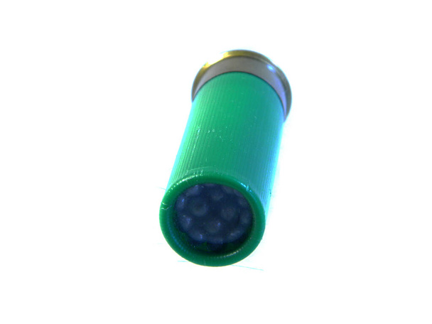 cartridge isolated on black background - Photo, Image