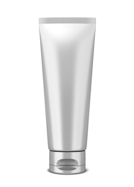 Cosmetic tube. 3d illustration isolated on white background - Фото, зображення