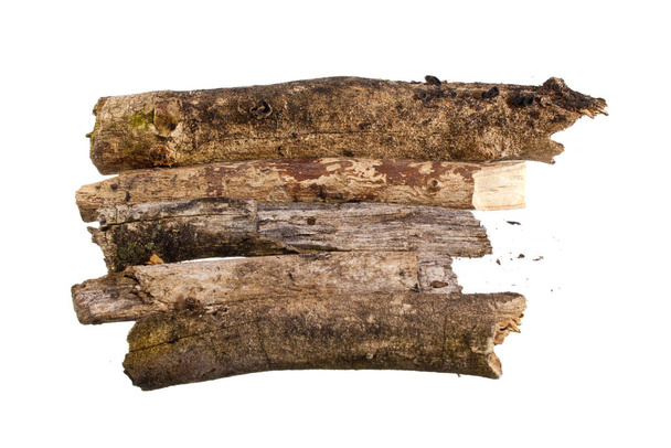 firewood isolated on white background - Photo, Image