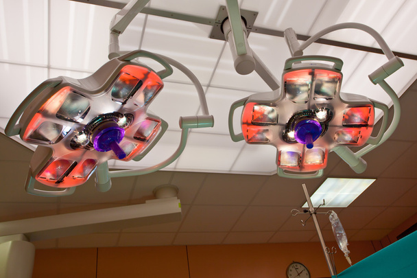 Surgical Lights in an Operation Room - Photo, Image