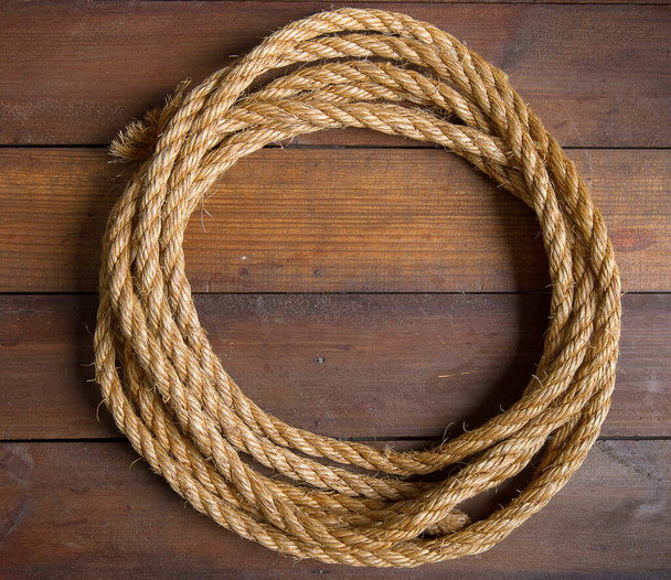 rope round frame - Foto, afbeelding