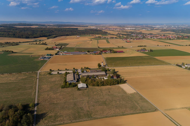 Birdview of a farm - Foto, Imagem