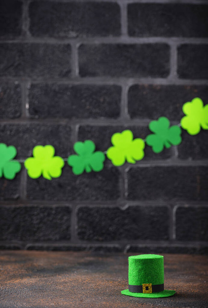 St. Patricks fundo do dia com trevo
 - Foto, Imagem
