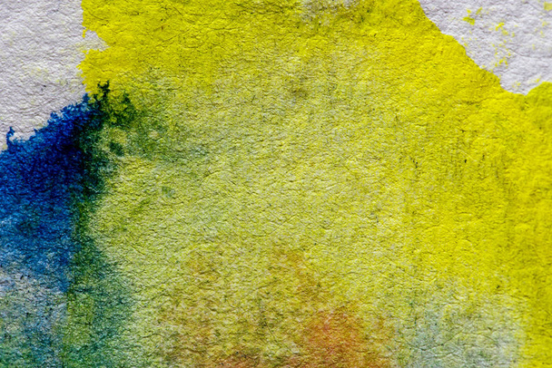 Abstract aquarelle hand drawn art on white background, Watercolor grunge texture backdrop - Φωτογραφία, εικόνα