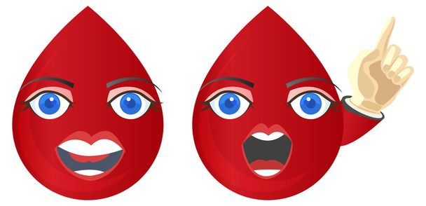 Donate Blood - Vector, afbeelding