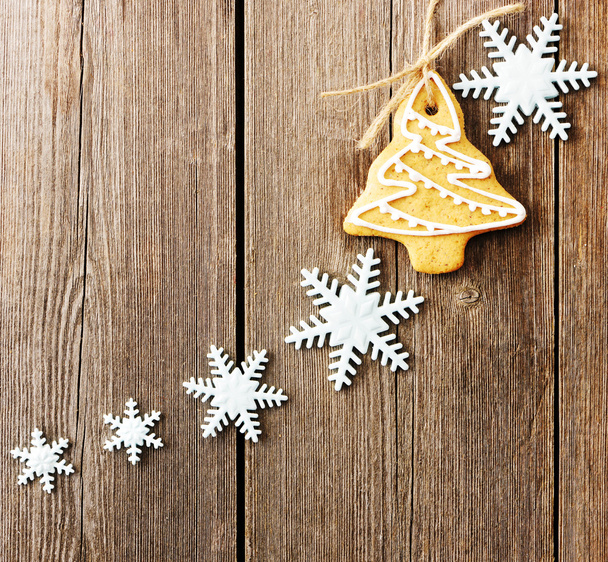 Kerst peperkoek koekjes - Foto, afbeelding