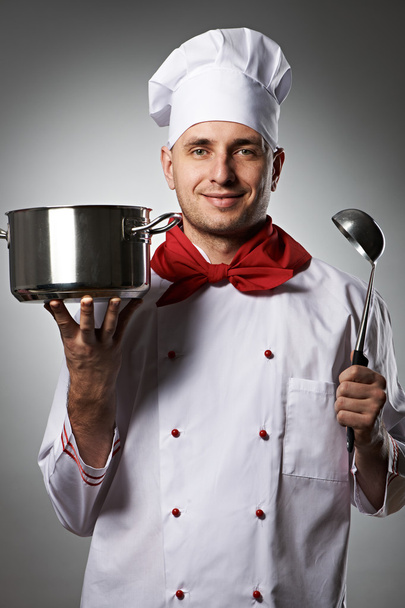 Male chef portrait - Fotó, kép