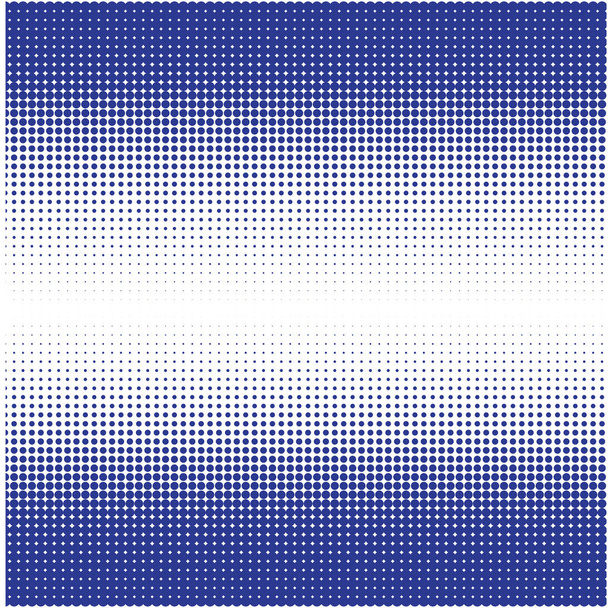 Blue dots on the white background - Vector, Image