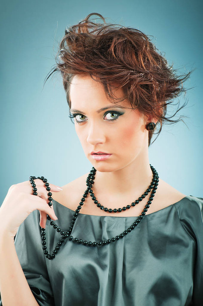 Fashion beauty concept with attractive woman - Valokuva, kuva