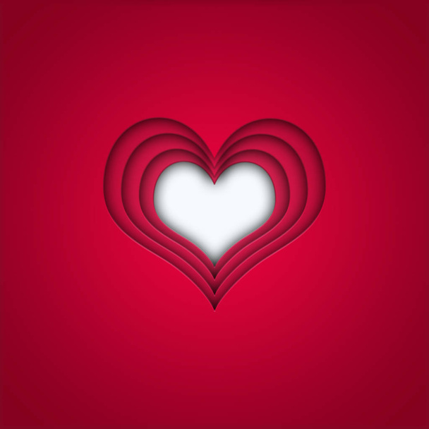 Background with heart, Valentine`s day.  - Foto, imagen