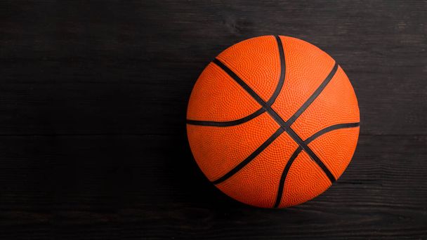 Basketball isolated over grey background - 写真・画像