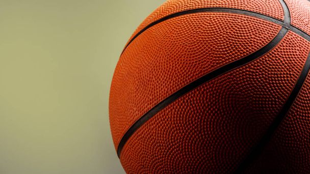 Basketball isolated over grey background - Valokuva, kuva