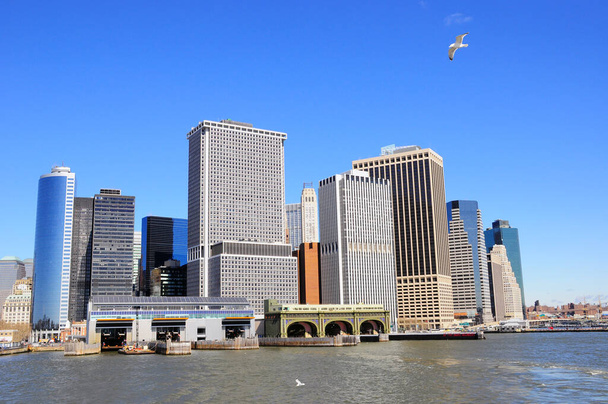 scenic view of urban new york landscape, usa - Фото, изображение
