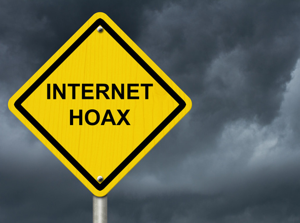 internet hoax uyarı - Fotoğraf, Görsel