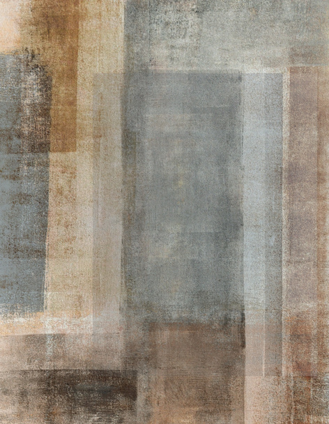 Pintura de arte abstracta gris y beige
 - Foto, Imagen