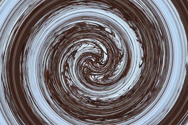 Trichter abstraktes Muster. Wirbel, Spirale, mehrfarbiges Muster als Hintergrund. - Foto, Bild