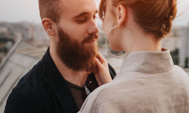 Young couple during romantic date - Fotografie, Obrázek