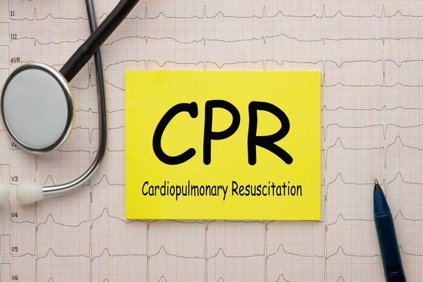 Cardiopulmonary Resuscitation Acronym - Photo, Image
