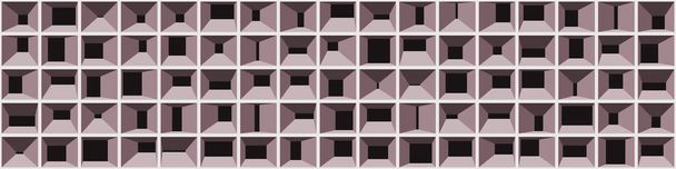 αφηρημένη πολύχρωμη δομή μπλοκ αναγεννητική τέχνη φόντο απεικόνιση  - Διάνυσμα, εικόνα
