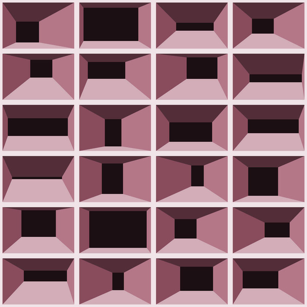 abstraktní barevné struktury bloky generativní umění pozadí ilustrace   - Vektor, obrázek