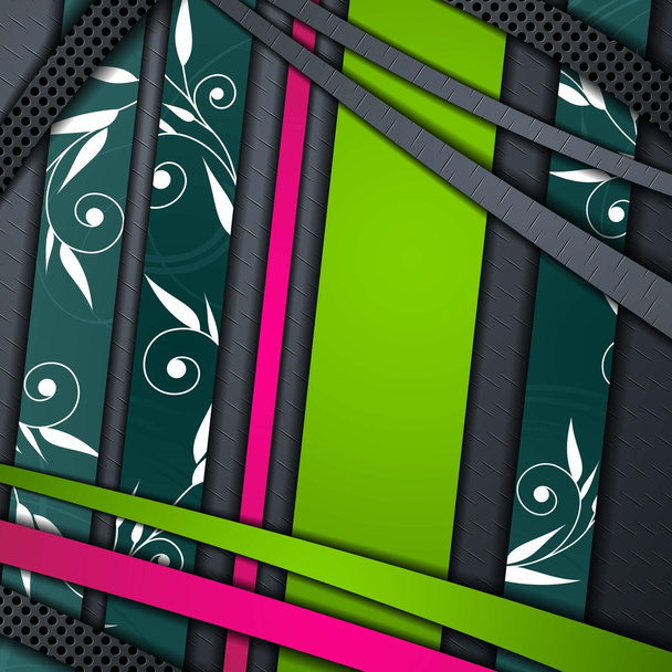 multi layered abstract background - Vector, imagen