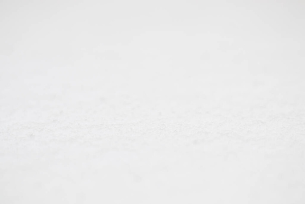 snow - close up view of the white snow texture, blurred background - Valokuva, kuva