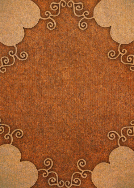 Paper background (vintage cover template) - Foto, immagini