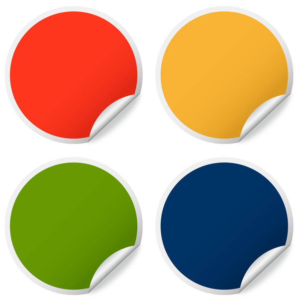 Colorful web button or icon template  - Фото, изображение