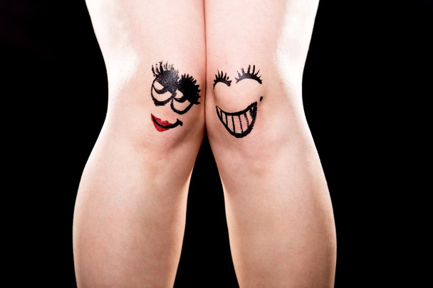 Two legs falling in love - Foto, Bild
