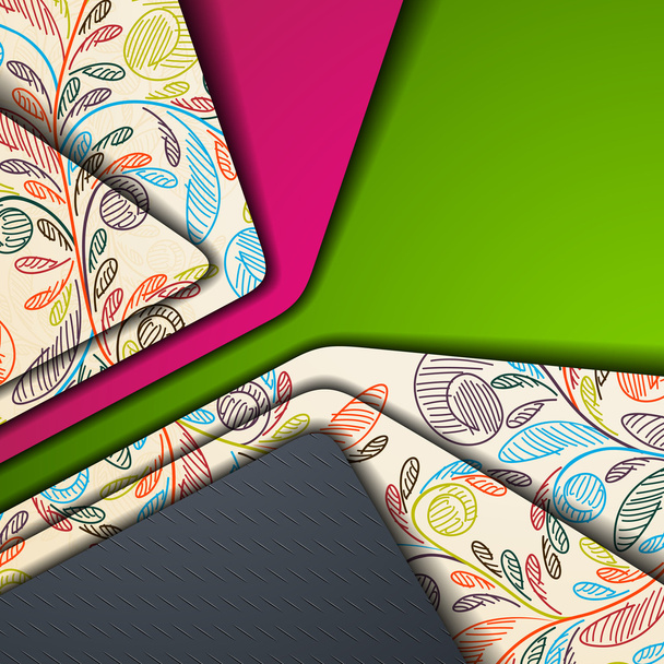 Multi layered abstract background - Vector, Imagen