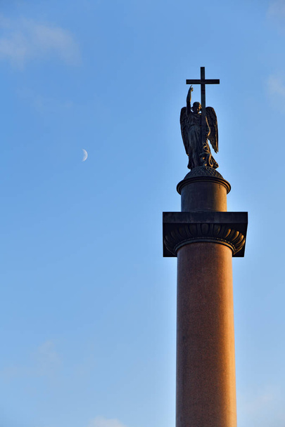 St. Petersburg, Russia. Alexander Column  - Foto, Imagem