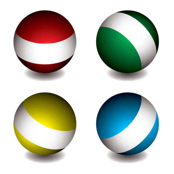 White band orb - Vector, afbeelding