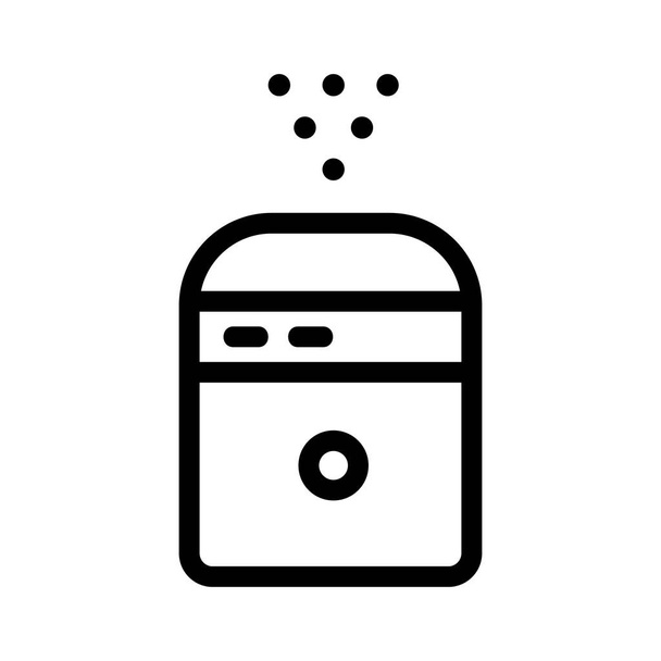air purifier icon vector. Isolated contour symbol illustration - Vector, Image