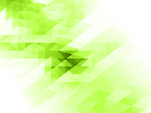 Niski poli Abstrakcyjne tło w zielonym tonie - Zdjęcie, obraz