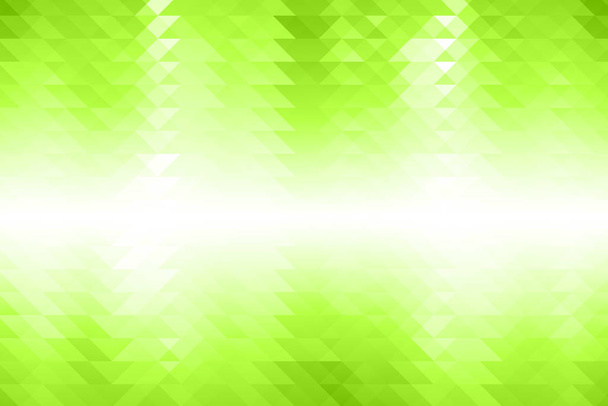 Low poly Abstract background in green tone - Photo, Image